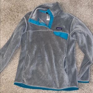 Women’s Patagonia Pullover (turquoise)